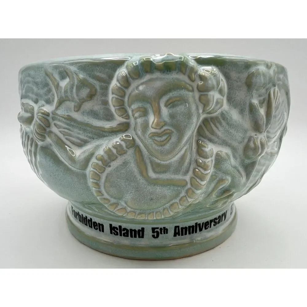 Tiki Farm Makalani Siren of the Sea Mermaid Bowl Designed by Brad Parker LE 2010